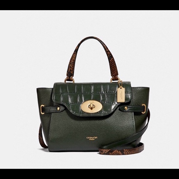 Coach Handbags - Coach Blake Flap Carryall Satchel Handbag Bag $450